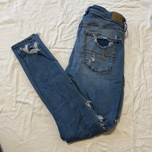 American Eagle Skinny Jeans, NE(X)T LEVEL STRETCH, Super Hi-Rise Jegging
